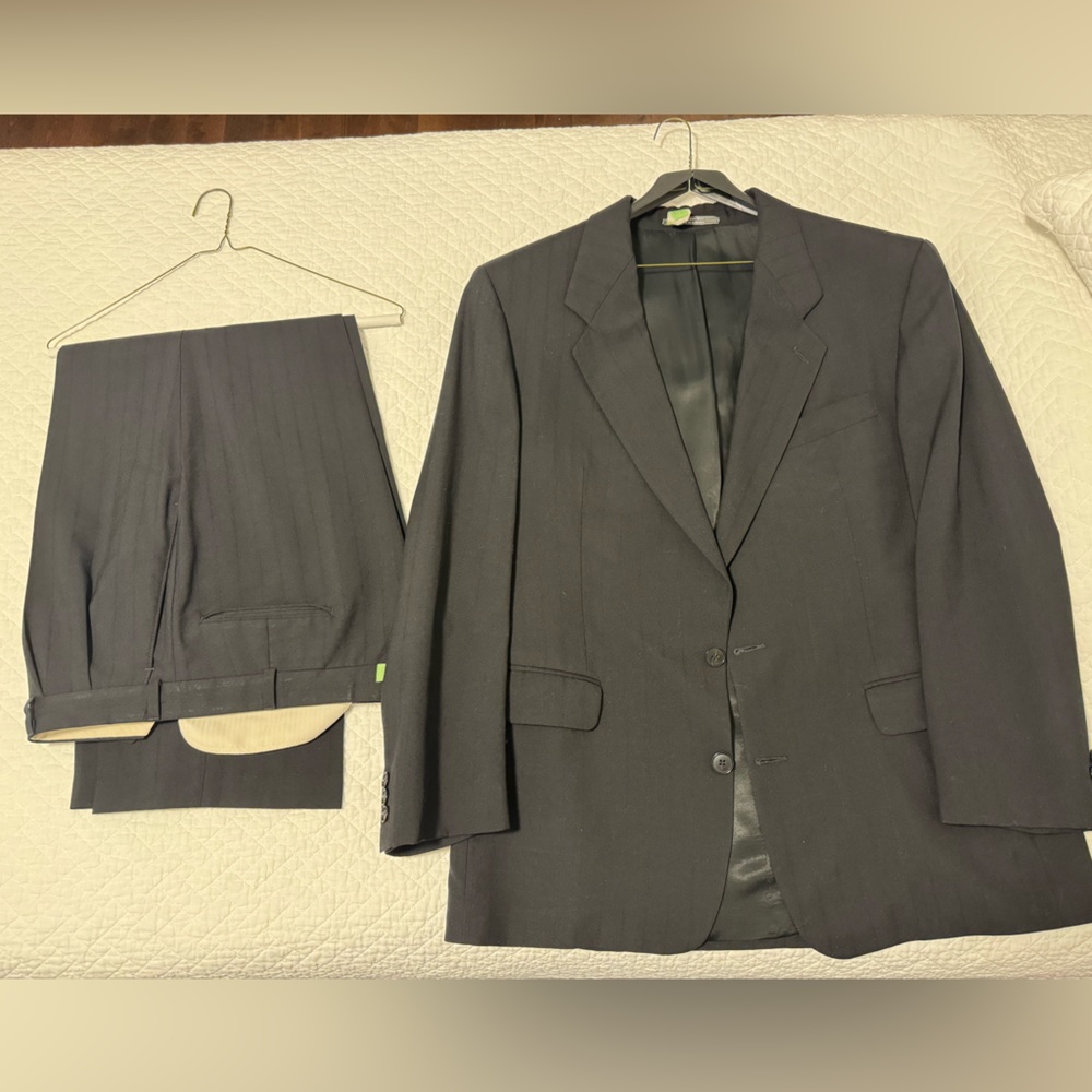 Stollery’s Men’s 100% Wool Suit | 42W Jacket 35R Pants